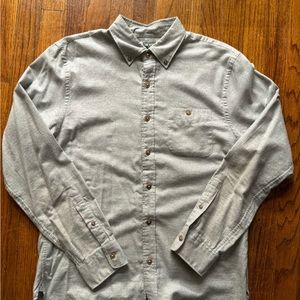 Todd Snyder Cashmere-Cotton Flannel Button Down Shirt